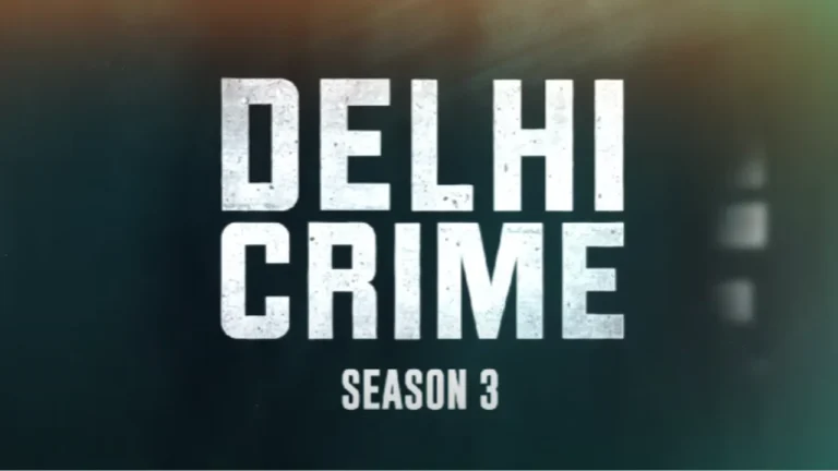 Delhi Crime Season 3 (Netflix)