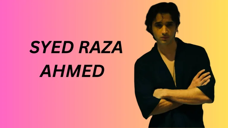 Syed Raza Ahmed