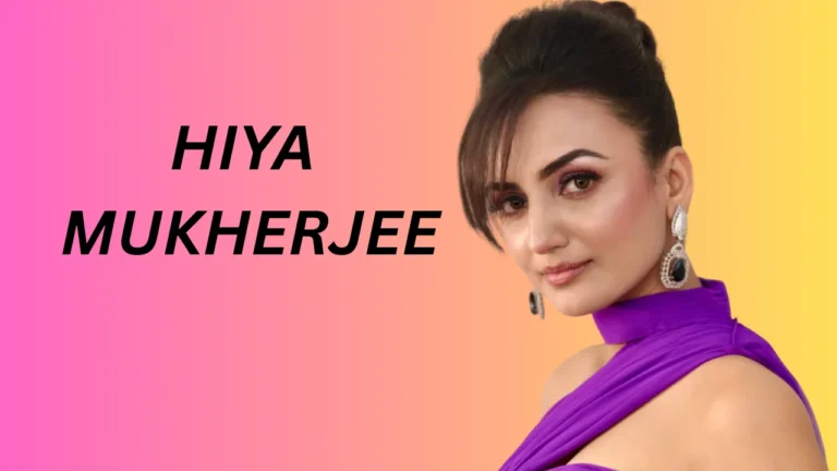 Hiya Mukherjee