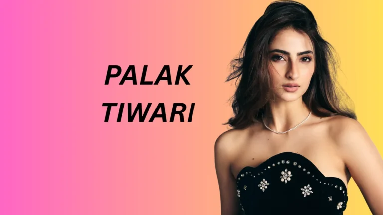 Palak Tiwari (Actress) Palak Tiwari