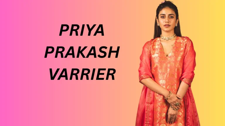 Priya Prakash Varrier
