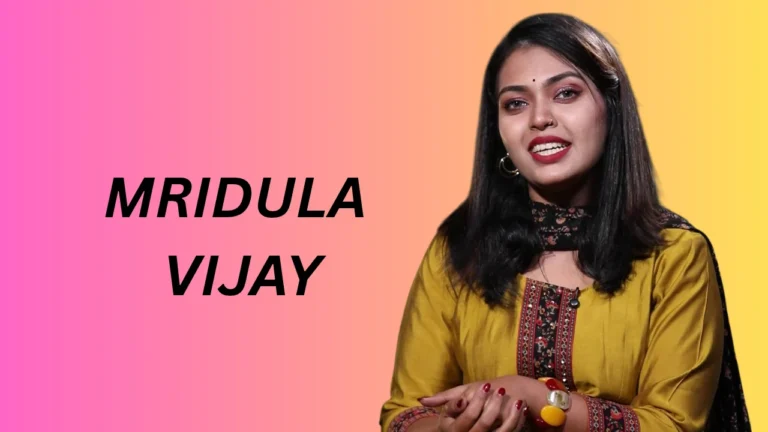 Mridula Vijay (Actress, Dancer, & Entrepreneur) Mridula Vijay