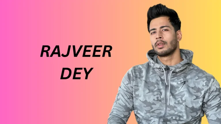 Rajveer Dey (Actor) Rajveer Dey