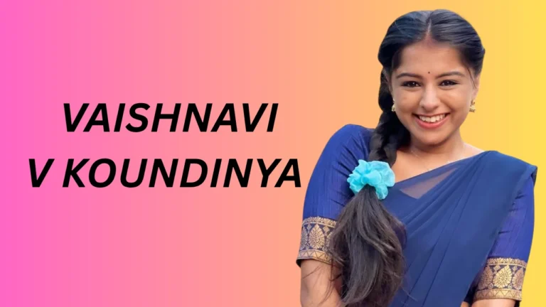 Vaishnavi V Koundinya (Actress) Vaishnavi V Koundinya